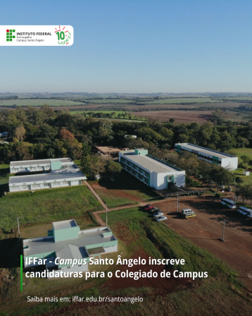 01.04.25 IFFar Campus Santo ngelo inscreve candidaturas para o Colegiado de Campus 24411 1